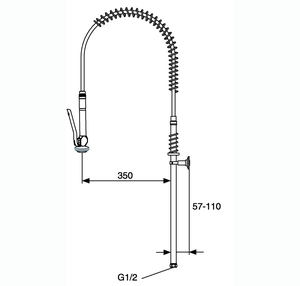 FMM, Frspolningsanordning i gruppen Sanitet / Blandare / 2-grepps hos Din VVS-Butik (8322792)