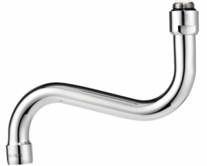 Gustavsberg, Utloppspip, sv�ngbar, L=350mm i gruppen Sanitet / Blandare / Reservdelar/Tillbeh�r hos Din VVS-Butik (8329831)