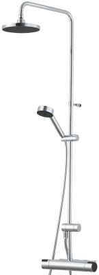 Mora MMIX Shower Kit, Duschsystem, 160 c/c, krom/svart i gruppen  hos Din VVS-Butik (8344165)