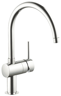 Minta, Diskldsblandare, hg pip , Supersteel i gruppen Sanitet / Blandare / 1-grepps hos Din VVS-Butik (8356478)