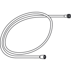 Oras, Duschslang, 1,5m, frkromad i gruppen Sanitet / Dusch / Duschutrustning hos Din VVS-Butik (8378155)