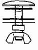 Tcklock & Oslash, diam=45mm i gruppen Sanitet / Blandare / Reservdelar/Tillbehr hos Din VVS-Butik (8592958)