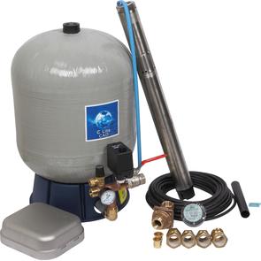 Vattenpump borrad brunn