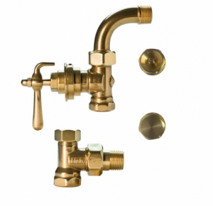 Slottsvred kompl. R15 m. luft/prop m�ssing i gruppen V�rme / Radiatorer/Element / Sektionsradiatorer / Reservdelar/Tillbeh�r hos Din VVS-Butik (9200008)