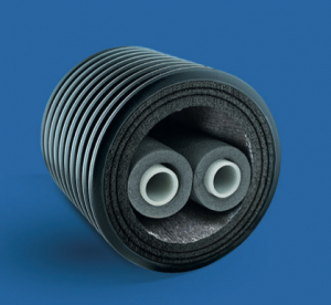 Debe Kulvertrr Eco Therma TL Pipe 2x50/250 i gruppen Rr & rrdelar / Kulvertrr / PEX Kulvert hos Din VVS-Butik (9620010)