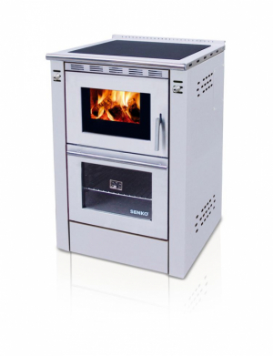 Vedspis Clasic SG-60 Rostfri i gruppen V�rme / Eldst�der / Vedspisar hos Din VVS-Butik (SG-60-Inox)