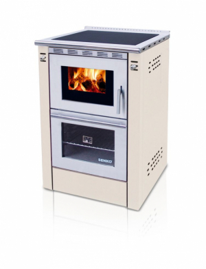 Vedspis Clasic SG-60 Beige i gruppen V�rme / Eldst�der / Vedspisar hos Din VVS-Butik (SG-60-PC3)