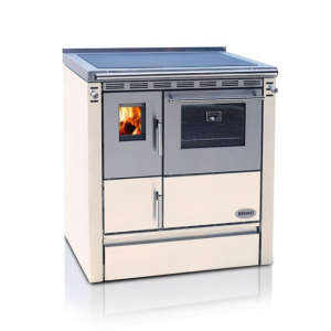 Vedspis Clasic SG-75 - skorstensanslutning v�nster bak/sida Beige i gruppen V�rme / Eldst�der / Vedspisar hos Din VVS-Butik (SG-75-SV-PC3)