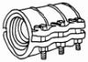 VATEK, RDS12-225, Reparationsmuff, 2-delad, DN200, 214-225