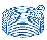 Debe, Elkabel, med pågjuten snabbkoppling, 4x1,5mm,L=110m