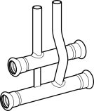 Mapress, Radiatorfrdelare, 18x12, elfrzinkat stl