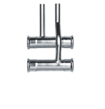 Broen, VSH Press C1437, Stamfördelare enkel, 4 x press x 2 x slätända , 22x12