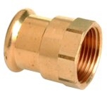 Broen, VSH Press 6270G, Övergångsmuff, press x invändig gänga, 12xR15
