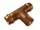 B-Press, T-rör, utvändig gängat avstick, 35xR20x35
