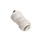 Broen, Henco Vision 19SK, Rak koppling lekande mutter, push x invändig gänga, vit