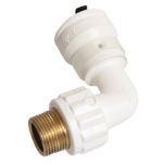 Broen, Henco Vision 5SK, Vinkel koppling, push x utvändig gänga, vit