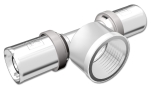 PressPex, T-koppling, invändig gänga avstick, A63xG50