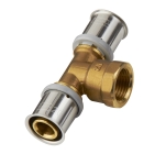 Roth, T-koppling, avstick invändig gänga, 32xG15x32, avz-mässing