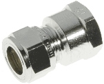 Broen, VSH Super D1404F, Rak koppling, kläm x invändig gänga, 15xR15