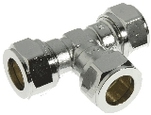 Broen, VSH Super D1420F, T-rörs koppling, kläm x kläm x kläm, 12x12x12