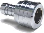 Kopplingshus för slang, med avstängsventil, 15mm