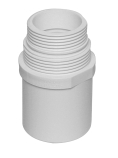 Faluplast, Falu 76320, Anslutningteleskop, vit, 50mmxG40/G32