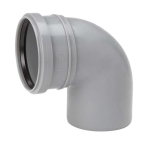 Uponor HTP, Böj, 1muff, 75x88,5°, PP