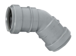 Uponor HTP, Böj, 2 muffar, 32x45°, PP