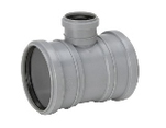 Uponor HTP, Grenrör, 3 muffar, 50x88,5°, PP