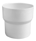 Faluplast, Falu 59700, WC-anslutning, vit, id 118mm yd 110mm