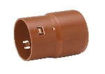 Anslutning, 92mm, PVC