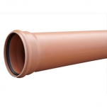 Markavloppsrör 110 X 6 meter