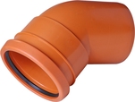 Markböj, 110x45°, SN4 SS-EN 1852-1, PP