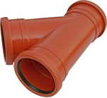 Markgren, 3muff, 110x45°, SN4 SS-EN 1852-1, PP