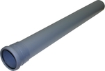 Nordic, Rör, 1 muff, grå, 50mm