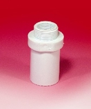 Purus, Gänganslutning, utvändig gänga, vit, 32xG25