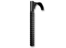 Spikklammer, enkel för tomrör, 25-34mm, plast