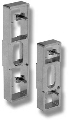 Purus, Distans, enkel, krom, 15 H=10mm