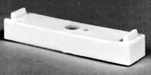 Faluplast, Falu 16700, Distanskloss, vit, H=10mm, B=70mm