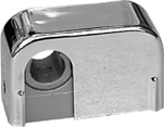 Faluplast, Falu Snap 14105, Rörklamma, enkel, förkromad