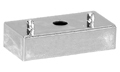 Faluplast, Falu 24315, Distanskloss, förkromad, H=10mm