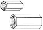 Ahlsell, M6HM, Skarvmutter, M6x30mm, SS1914 i gruppen Rr & rrdelar / Rrdelar & kopplingar / Fstdetaljer hos Din VVS-Butik (3821071)