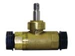 S-2155 XCD, Avtappningsventil, med PRK-tryckskruv, mässing, 32mm