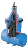 Hawle 4200, Kilslidventil, med slätändar L=600mm, 200, PN16