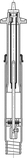 Hawle 9615, Teleskopgarnityr, DN20-50, L=1,80-3,20, rostfritt
