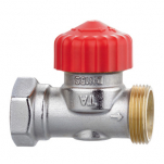 TA, TRV-2, Radiatorventil, rak, exkl. anslutning, DN10