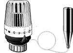 TA, TRV 300, Termostat, med lös givare 2m, M30