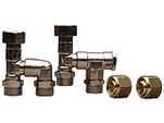 Uponor, Uponor Push 12 Grenrör, Grenrör, krom, G20xG20