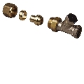 Uponor, Returventil, G15, 20x2,0