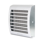 Eveco, SAVANA-V, Flktluftvrmare, Designutfrande, silvergr